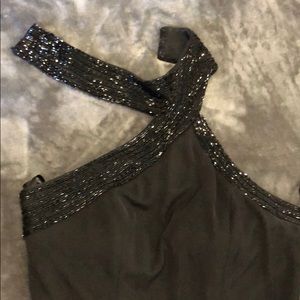 Cache black formal gown